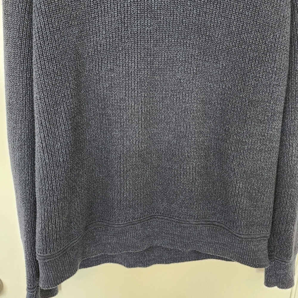 GAP Navy Blue Shawl Collar‎ Sweater Mens Large